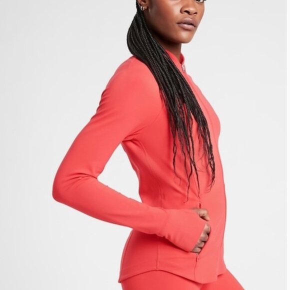 Athleta Jackets & Blazers - Athleta Salutation Jacket, Lychee Red, Small